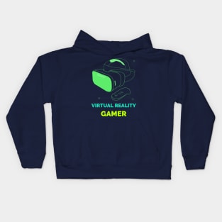 Virtual Reality gamer | VR Headset Kids Hoodie